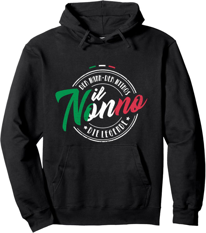 Il Nonno Opa Italienische Männer Rentner Legende Grossvater Pullover Hoodie