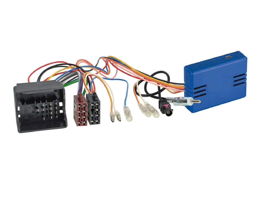 ACV 1196-46-15 CAN-Bus Kit Mercedes Quadlock > ISO/Antene > DIN Mehrfarbig