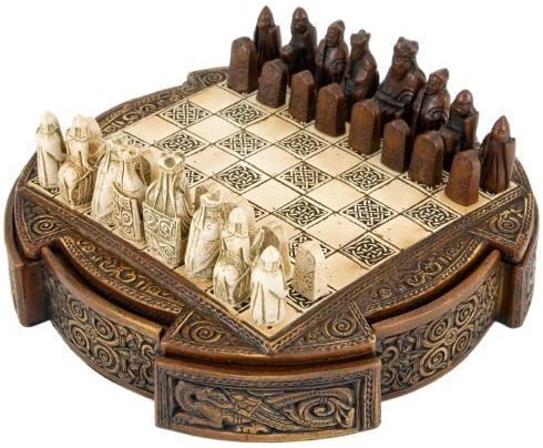 Isle Von Lewis Kompakt Keltisch Schach Set 22.9cm