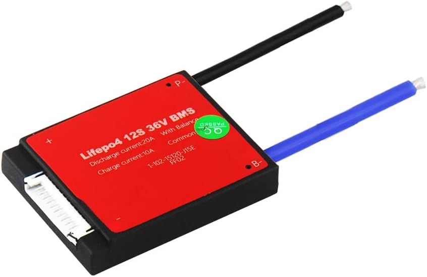 TECNOIOT 1 STÜCKE 12 S 36 V 20 A LiFePO4 Lithium Batterie Schutzplatine BMS PCB Board mit Balance 12
