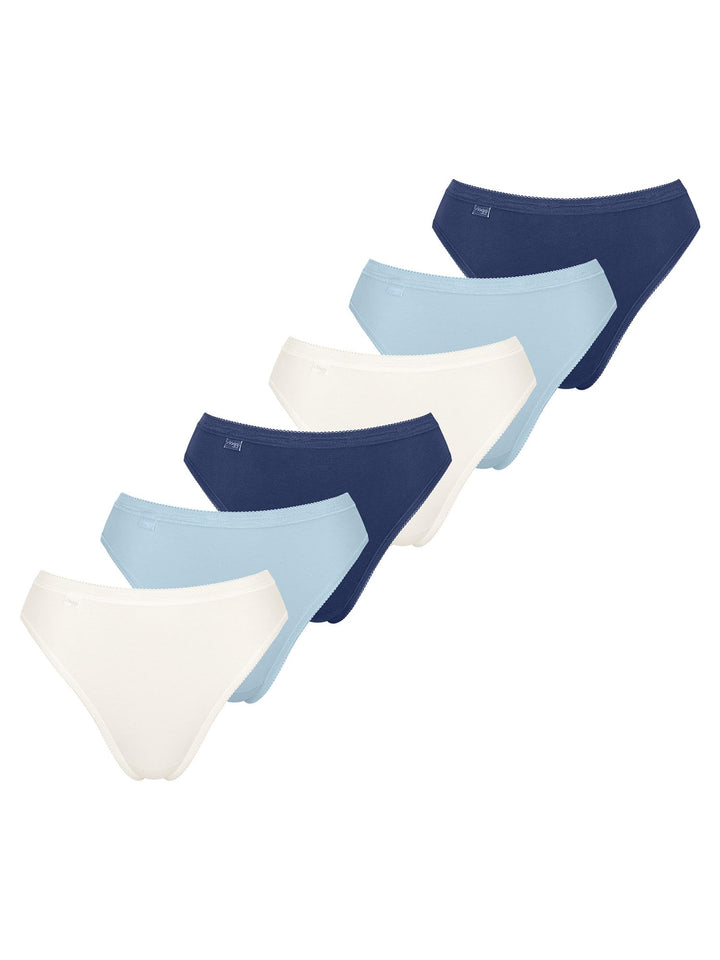 Sloggi Damen Tai-Slip 6-Pack Basic+ Tai 42 Multiple Colours 20, 42 Multiple Colours 20