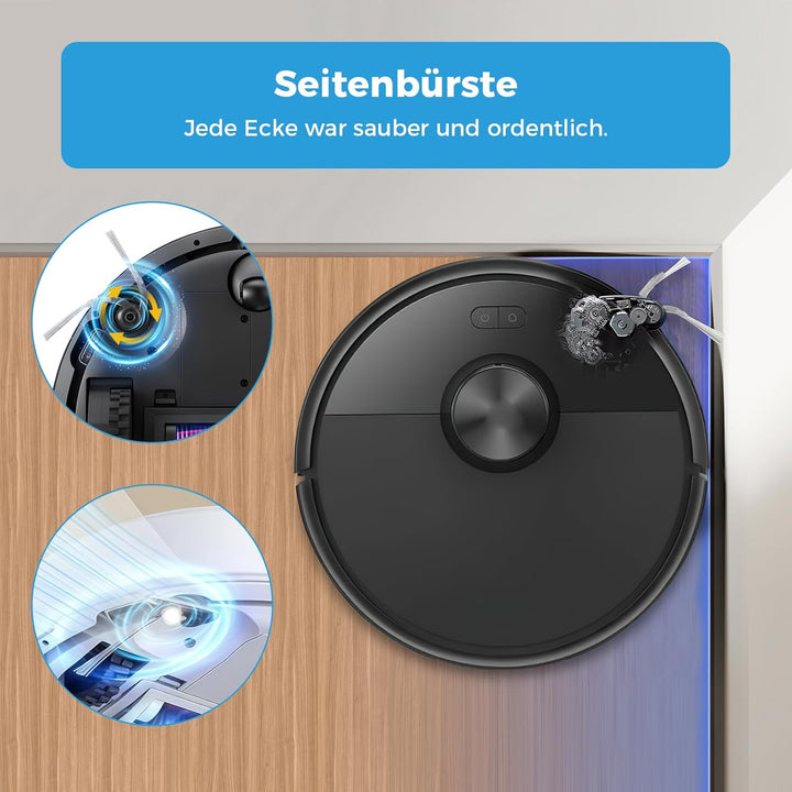 25 Stück Zubehör Set für Roborock Q7 L5+ / Q7 L5 / Q7 M5+ / Q7 M5 Saugroboter, Ersatzteile mit 1 Hau