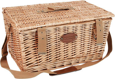 Les Jardins de la Comtesse - Picknickkorb aus Weidengeflecht Concorde für 6 Personen, Kühlbox, Telle