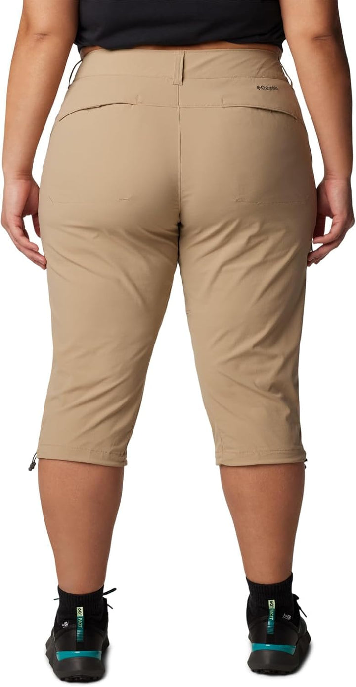 Columbia Damen Hose Saturday Trail II Knee Pants 18 Plus Long British Tan, 18 Plus Long British Tan