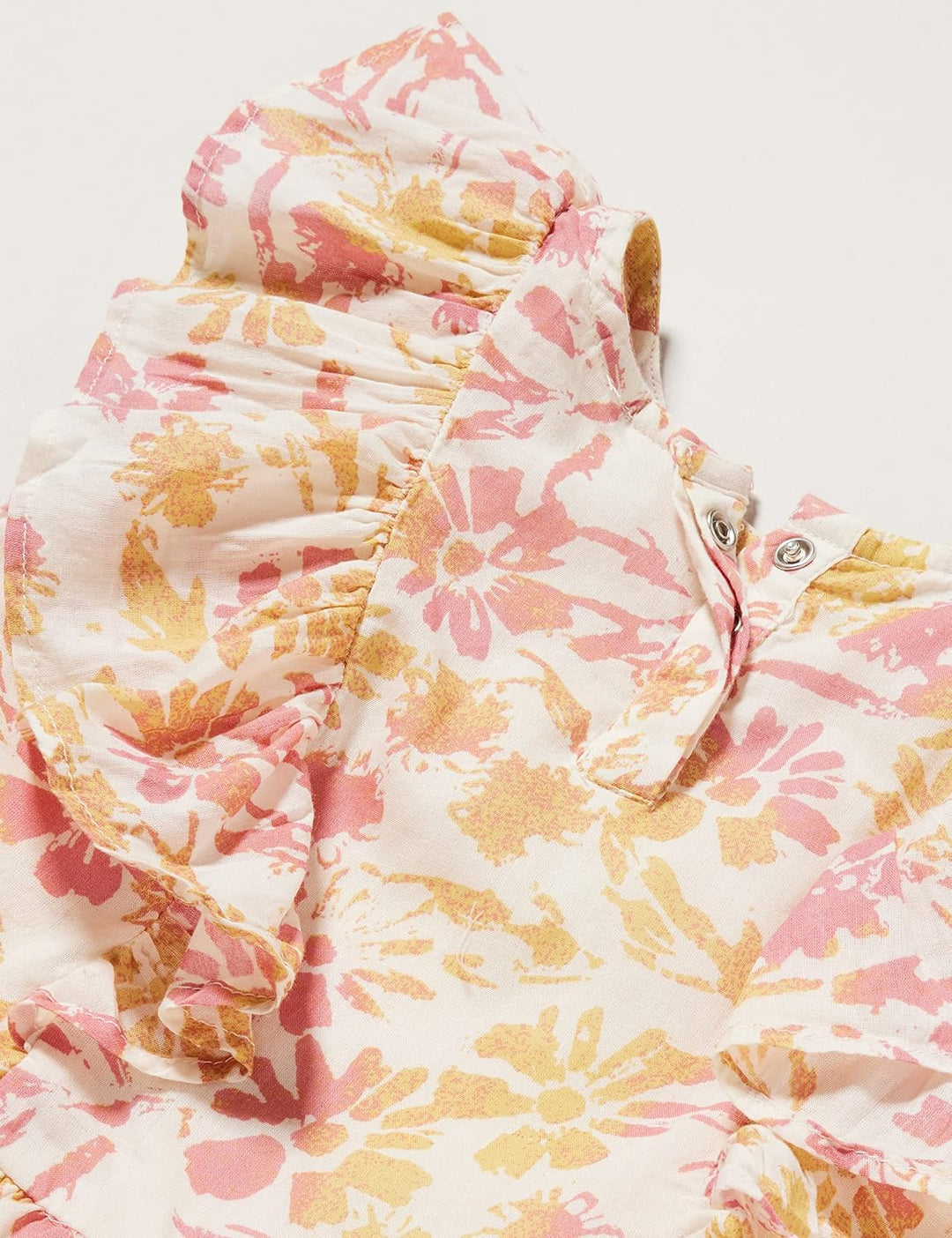 Noa Noa Miniature Baby - Mädchen Emilinnm Dress Dress 68 Print Offwhite/Rose/Yellow, 68 Print Offwhi