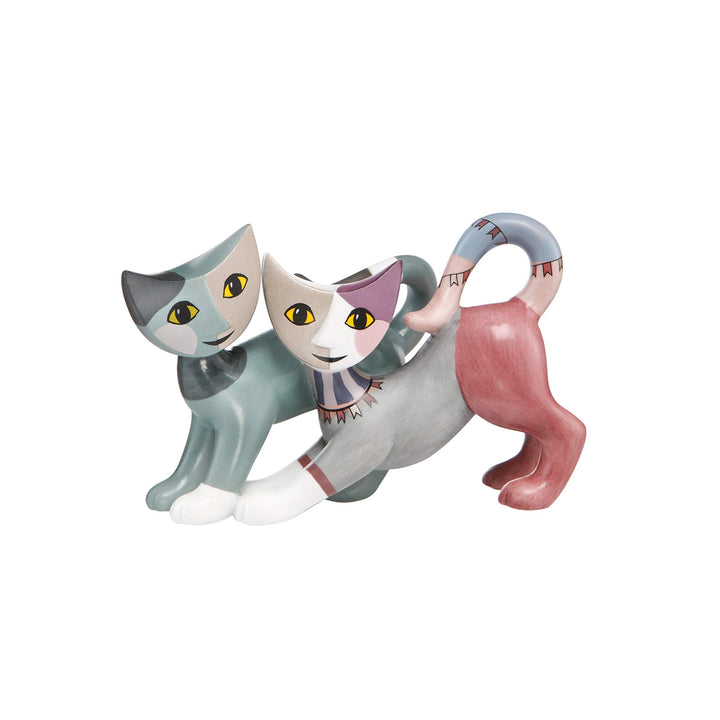 Goebel Minikatzen, Porzellan, Mehrfarbig, 10.5x5x7 cm, 10.50x5x7 cm