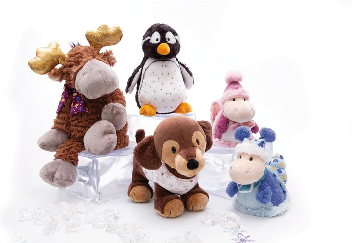 NICI 49321 Kuscheltier Pinguin Stas 40cm schwarz-weiss sitzend-Nachhaltiges Stofftier aus weichem Pl
