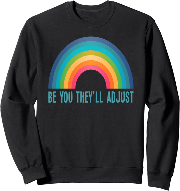 Homosexuelles Zitat des Regenbogenstolzes, das sagt, dass Sweatshirt