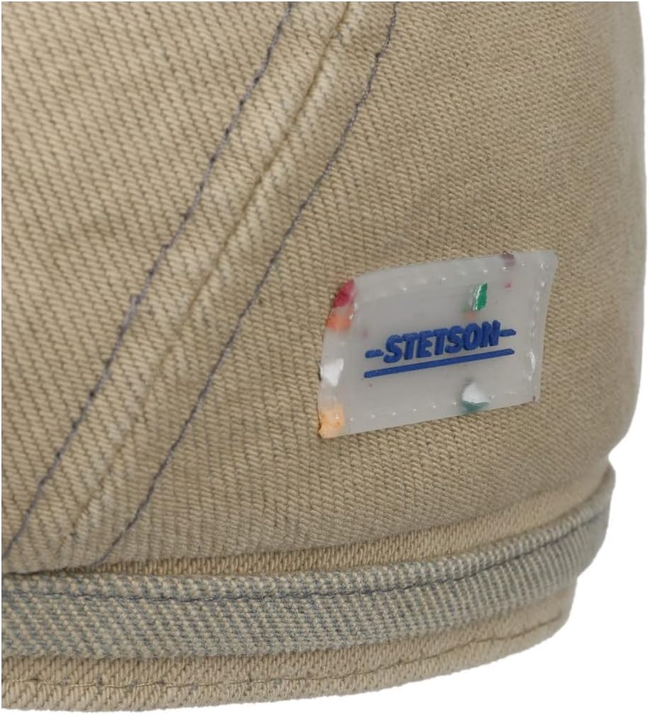 STETSON Herren Hatteras Tyrolean Loden Zeitungskappe 54-55 beige, 54-55 beige