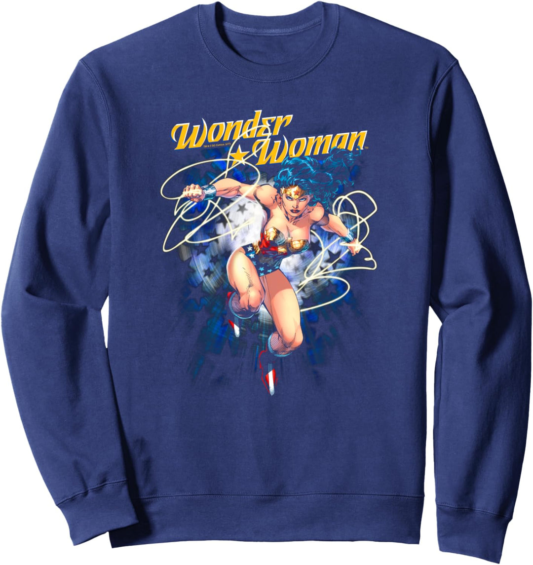 Wonder Woman Starburst Sweatshirt