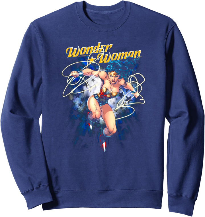 Wonder Woman Starburst Sweatshirt