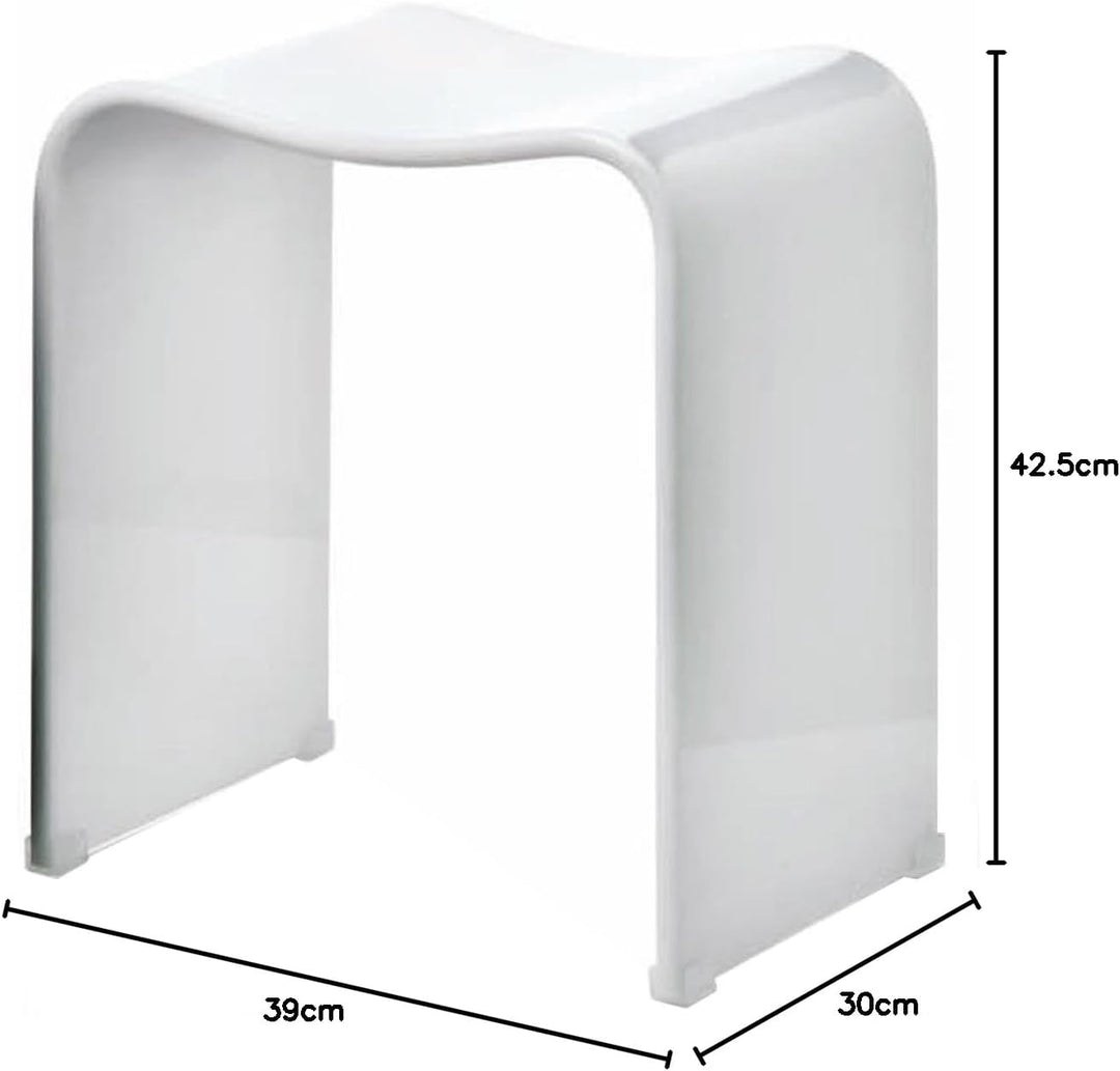 Decor Walther 0506850 DW 80 Badhocker Acryl, weiss