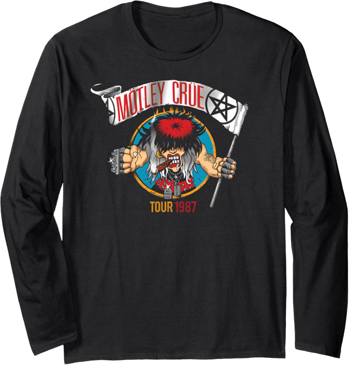 Mötley Crüe -1984 Tour Allister Banner Langarmshirt