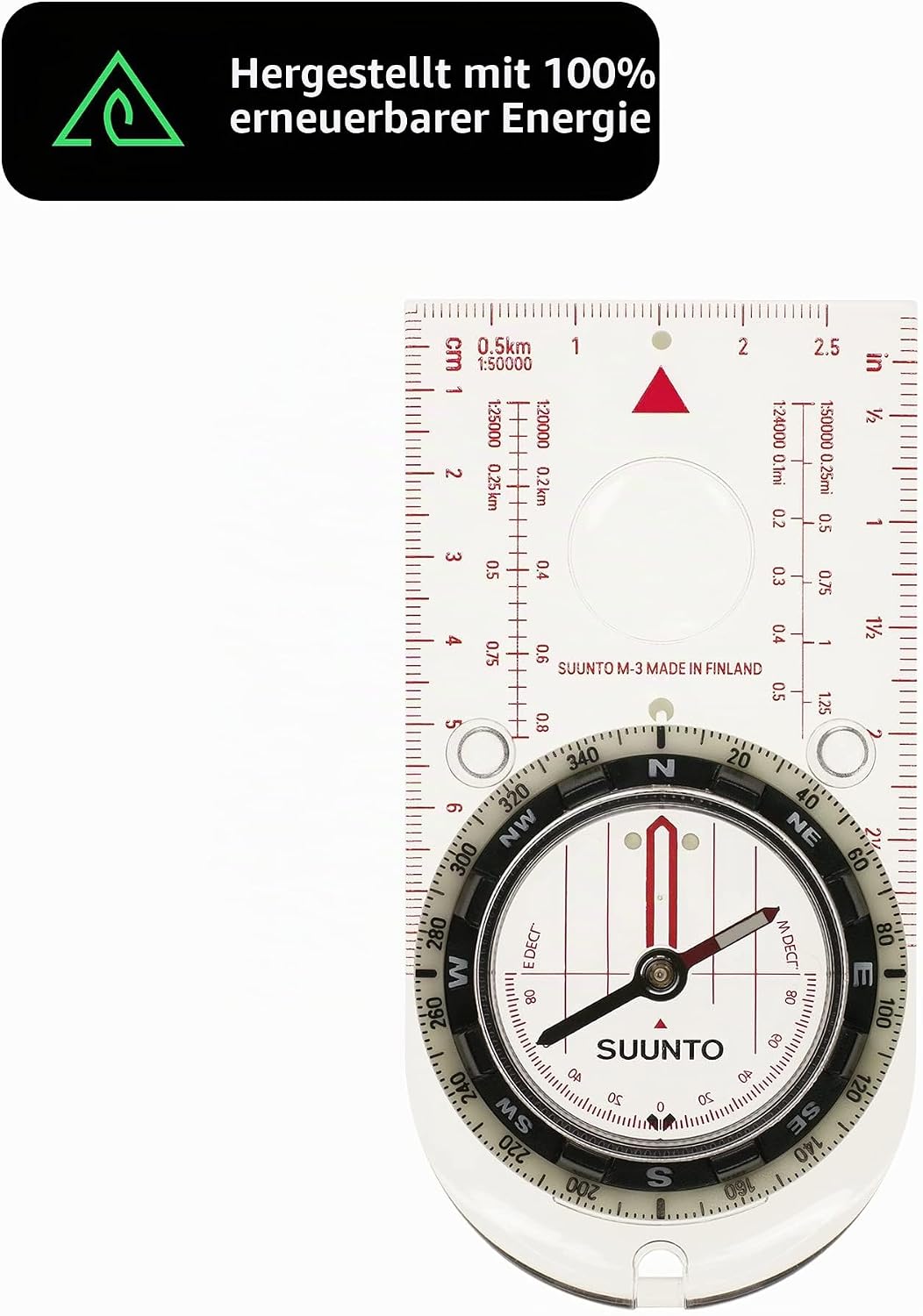 Suunto m-3dl Kompass - Universal NH Taglia unica, - Universal NH Taglia unica