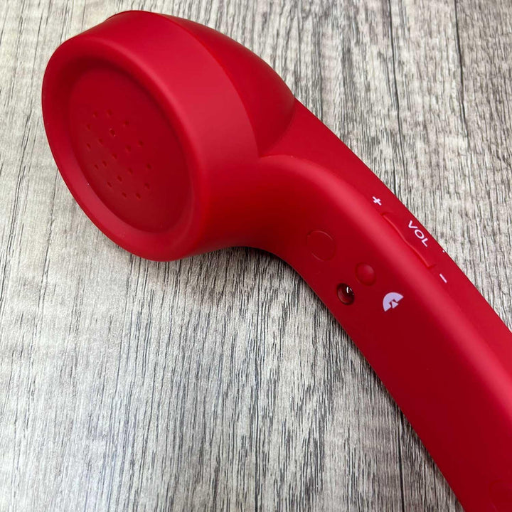 Retro Telefon Hörer Empfänger Kopfhörer für Handy mit Komfortabler Anruf, USB-C Port, mit Antwort-Ta