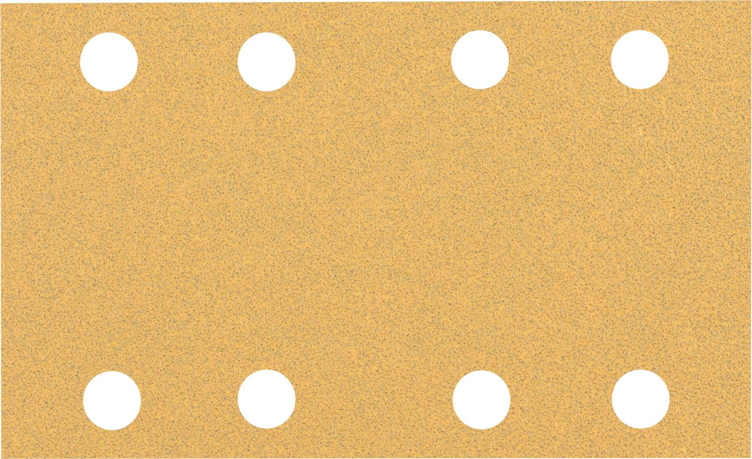 Bosch 50x EXPERT C470 Schleifpapier mit 8 Löchern (für Farbe auf Holz, Hartholz, Ø 80x133 mm, Körnun