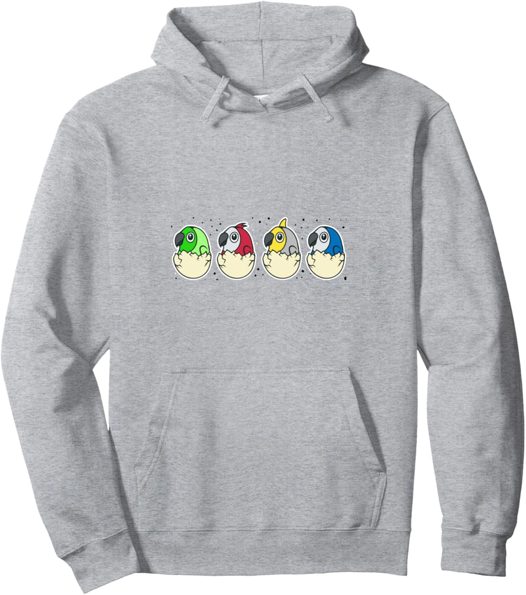 Ironischer Spruch Papagei Wellensittich Vogel Pullover Hoodie