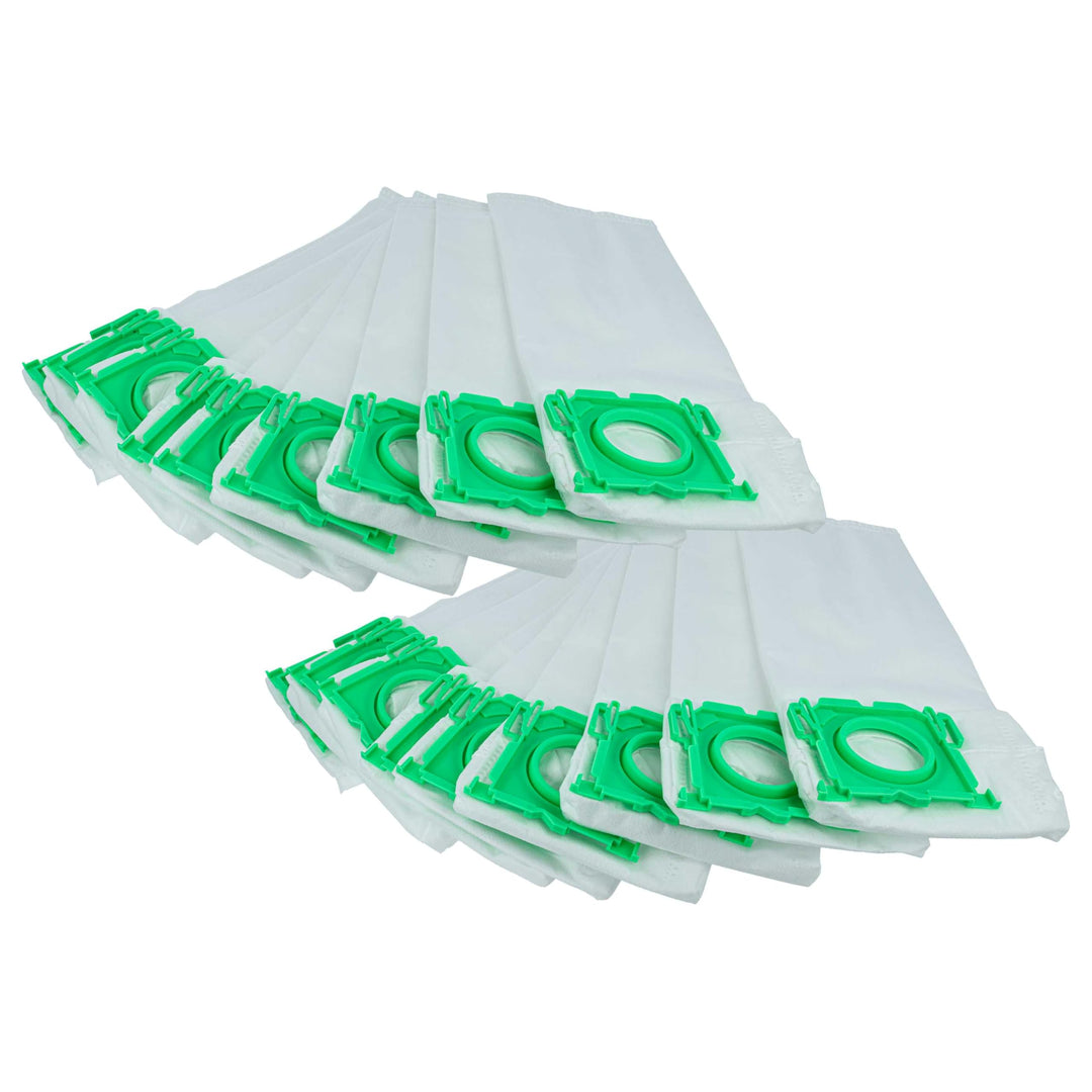 vhbw 20x Staubbeutel kompatibel mit Sebo Airbelt K1 ECO 1200, K1 ECO 700, K1 Family, K1 Hunter, K1 S