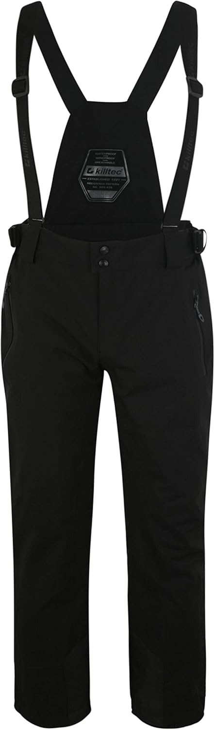 Killtec Herren Skihose/Funktionshose mit abnehmbaren Trägern Schwarz 3XL Skihose, Schwarz 3XL Skihos