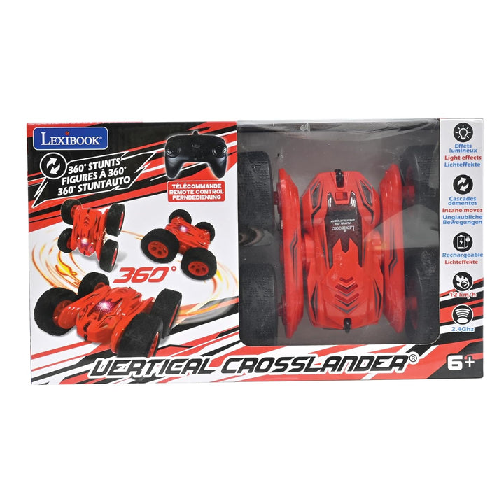 Lexibook, Vertical Crosslander, ferngesteuertes Offroad-Auto, bis zu 12km/h, Lichteffekte, mehrere P
