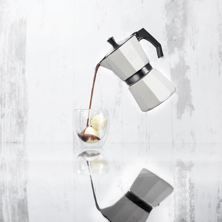 Cecotec Italienische Kaffemaschine Cumbia Mokclassic 1200 Beige, Aluminium, 775 ml Kapazität, Für 12
