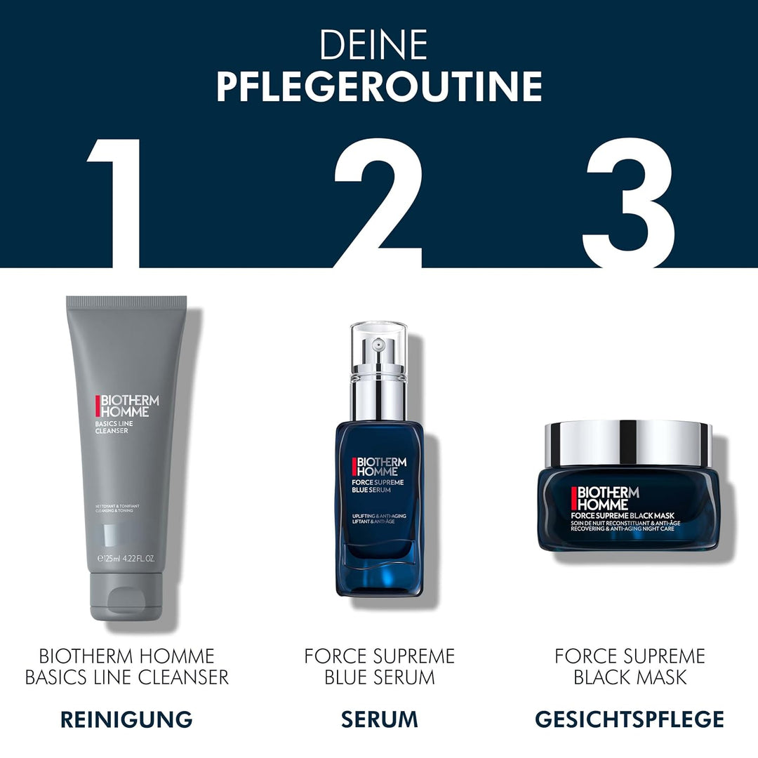 Biotherm Homme Basic Line Cleanser, erfrischendes Gesichtsgel für eine porentiefe Reinigung vor der