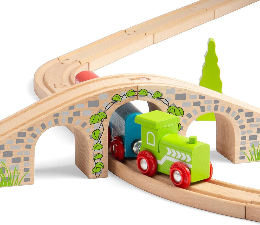 Bigjigs Rail Bogenbrücke Holzeisenbahn