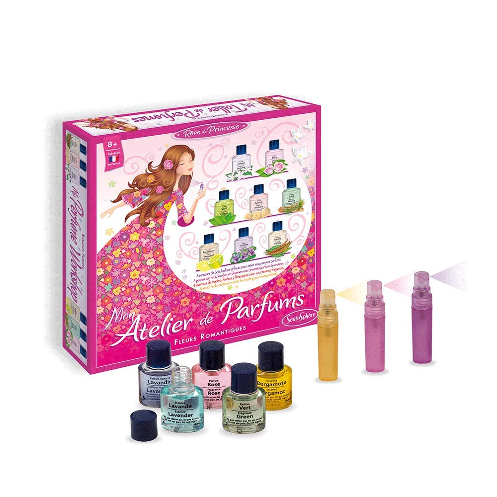 Sentosphère - 141 - Kosmetik-Set - Mein Parfüm-Workshop - Romantische Blumen