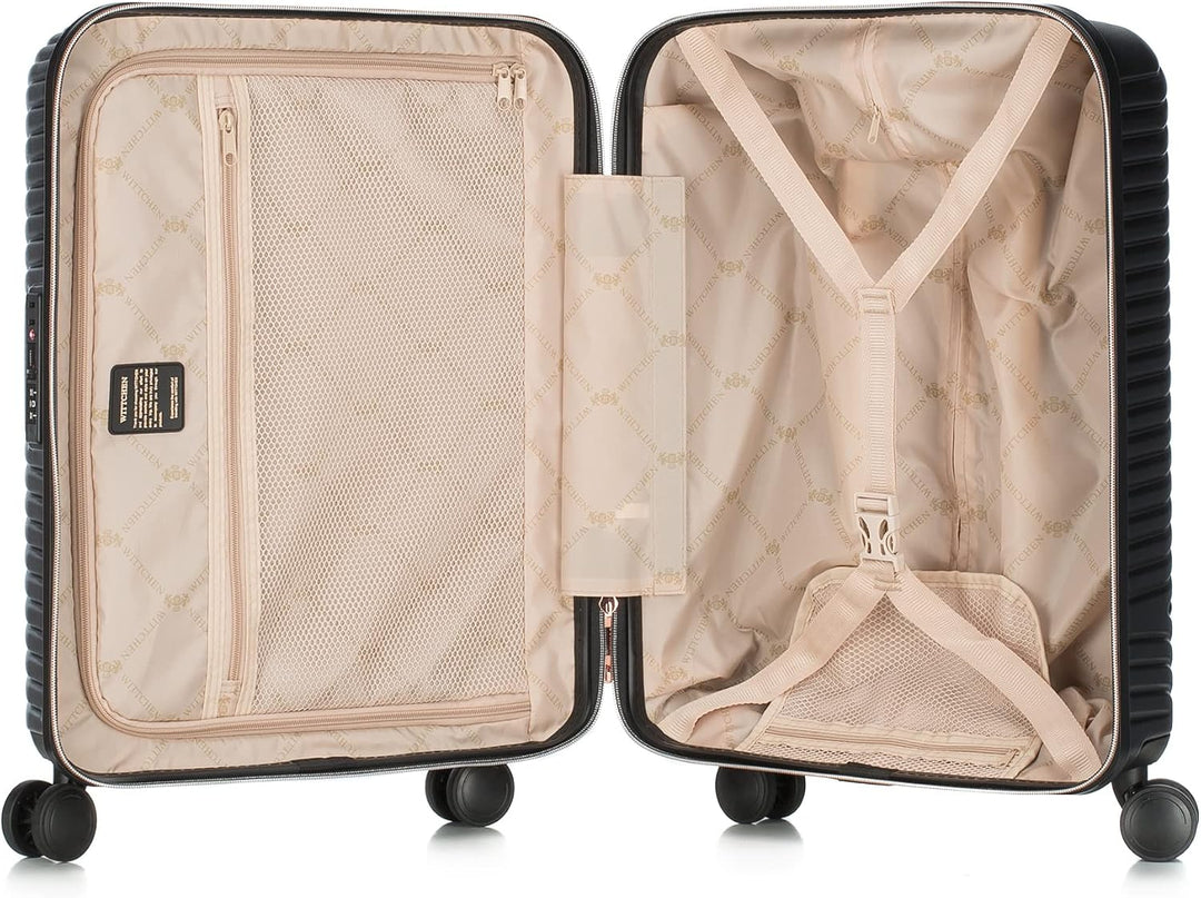 WITTCHEN GL Style Line | Reisekoffer Handgepäck Kabinengepäck Rollkoffer Hartschale aus Polycarbonat