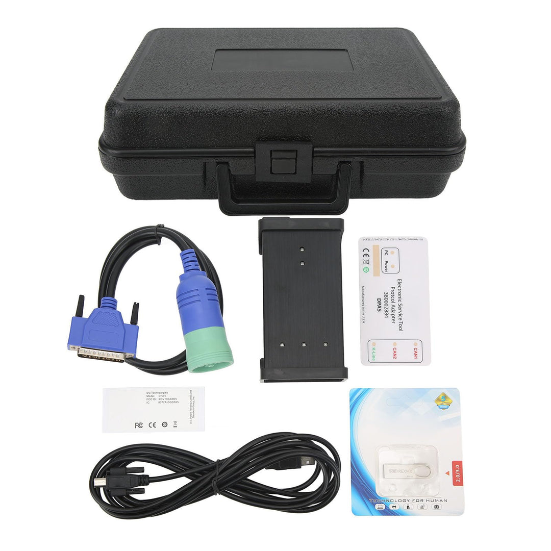 LKW-Diagnosetool für CNH DPA5 Heavy Duty Truck Scanner Code Reader Vollsystem-Diagnosetool für Anhän