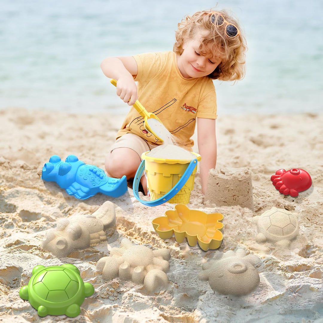 TEMI Wasserspieltisch für Kleinkinder, Sand- und Wassertisch 3-stufiger Outdoor-Spieltisch Sensorik-