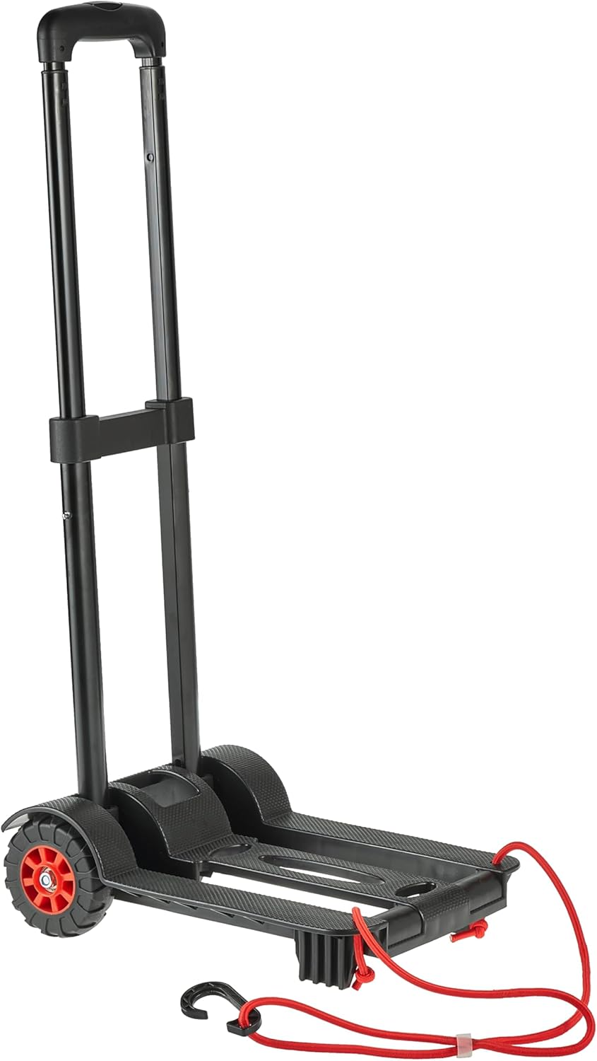 keeeper mick Faltbarer Transportkarren, Bis 50 kg Tragkraft, Zusammenklappbar, Leichtgängige Räder,