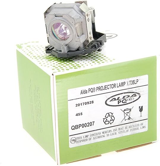 Alda PQ-Premium, Beamerlampe/Ersatzlampe für NEC LT35 Projektoren, Lampe mit Gehäuse