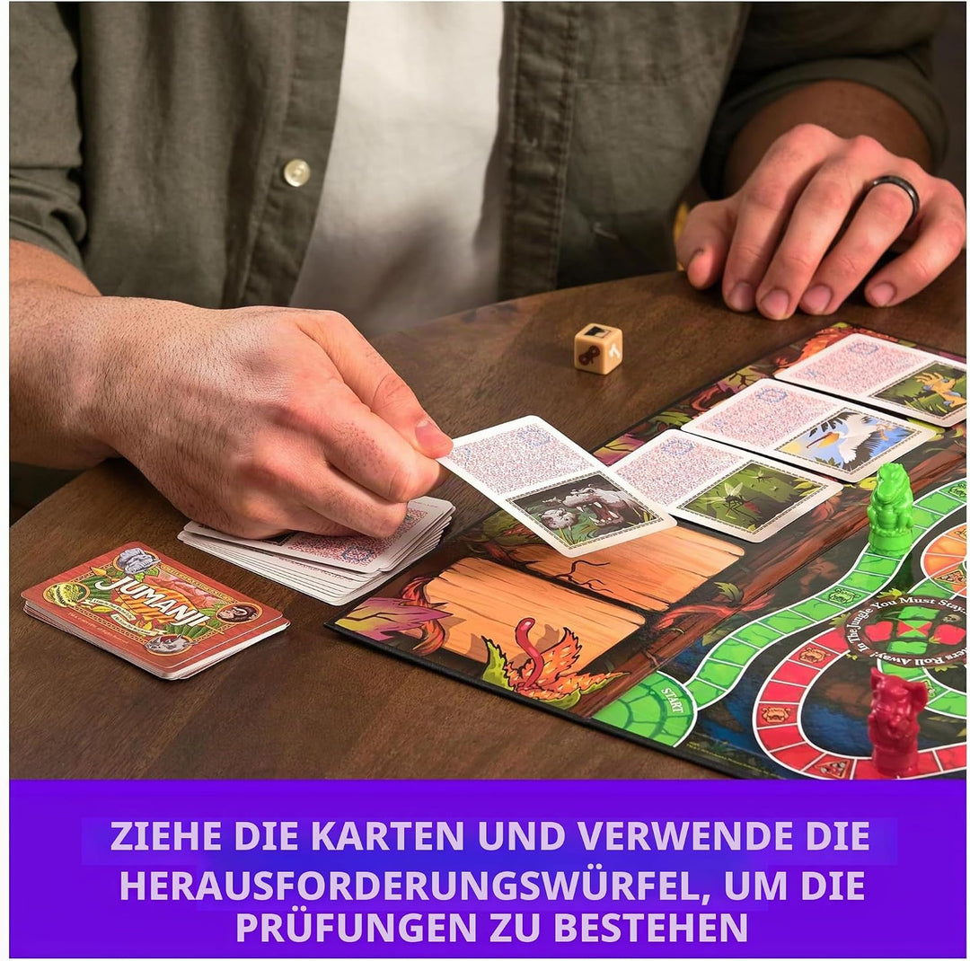 Verlag Giochi, Jumanji Das Spiel, das Klassische Abenteuer-Brettspiel für Familien und Kinder ab 8 J