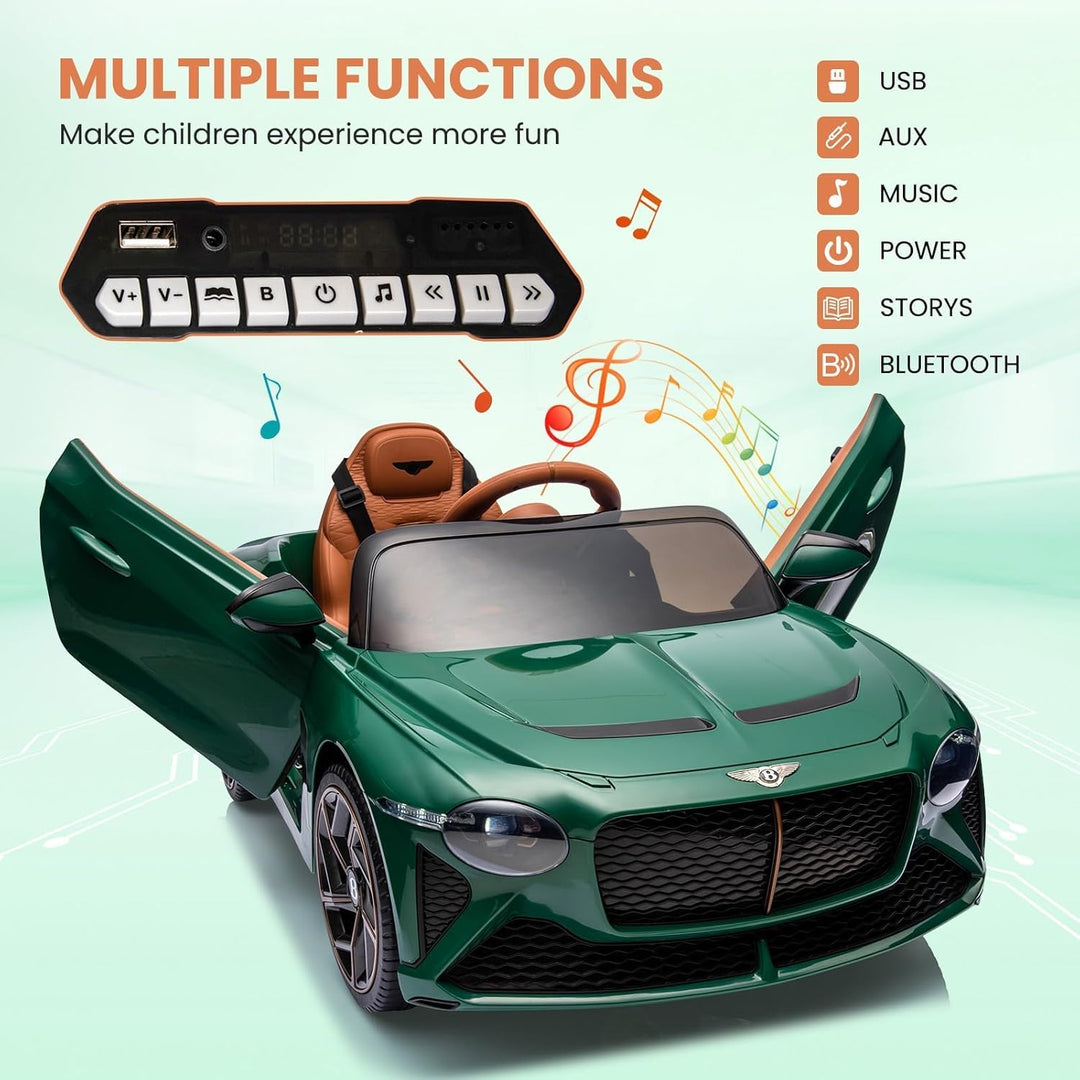 Elektroauto Für Kinder 12V, Unter Der Lizenz Von Bentley Bacalar, Ferngesteuerte Elektrofahrzeuge Fü