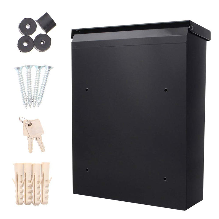 Rottner Briefkasten Brighton Schwarz