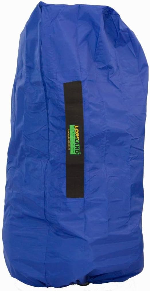 LOWLAND OUTDOOR® Transporthülle für Rucksäcke Blau, Blau