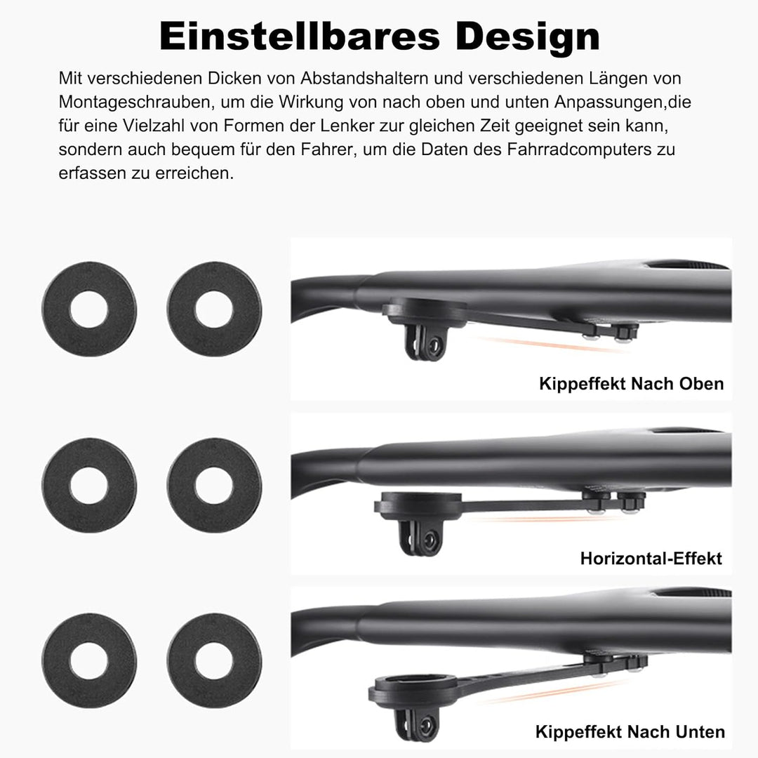 Rennrad Fahrradcomputer Halterung fürGarmin Edge 130, 530, 540, 800, 830, 840, 1000,1030,1040 Plus,