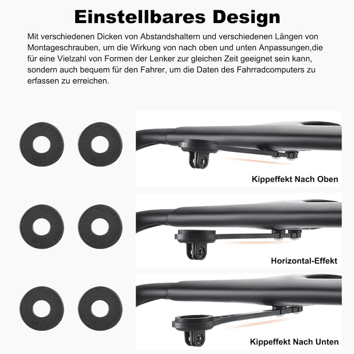 Rennrad Fahrradcomputer Halterung fürGarmin Edge 130, 530, 540, 800, 830, 840, 1000,1030,1040 Plus,