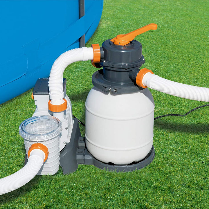 Bestway Filterpumpe Sandpumpe für Pool Filter, Farbe