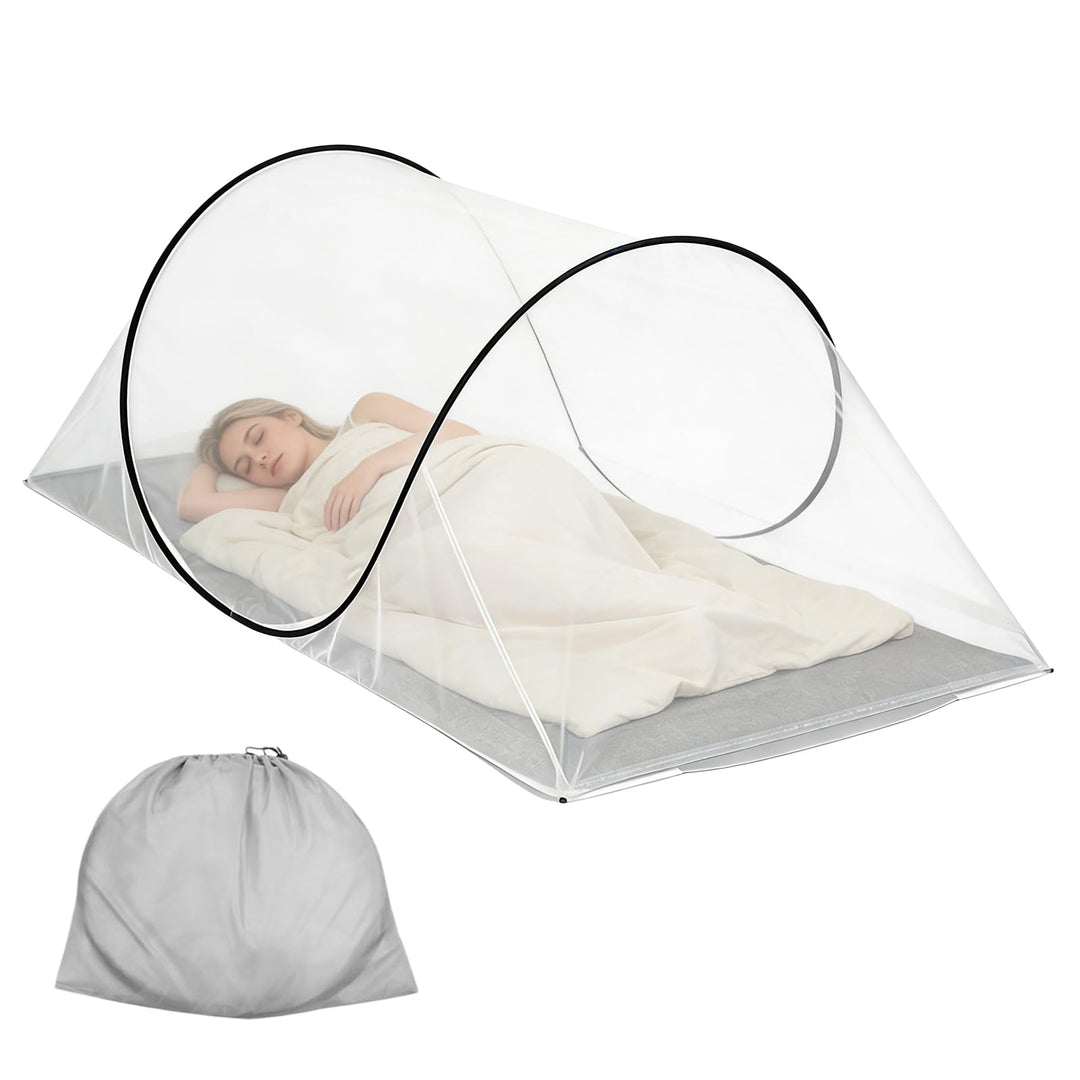 Moskitonetz, Faltbares Moskitonetz, 200 X 100 X 70 cm Moskitonetz Bett, Tragbares Campingzelt Tragba