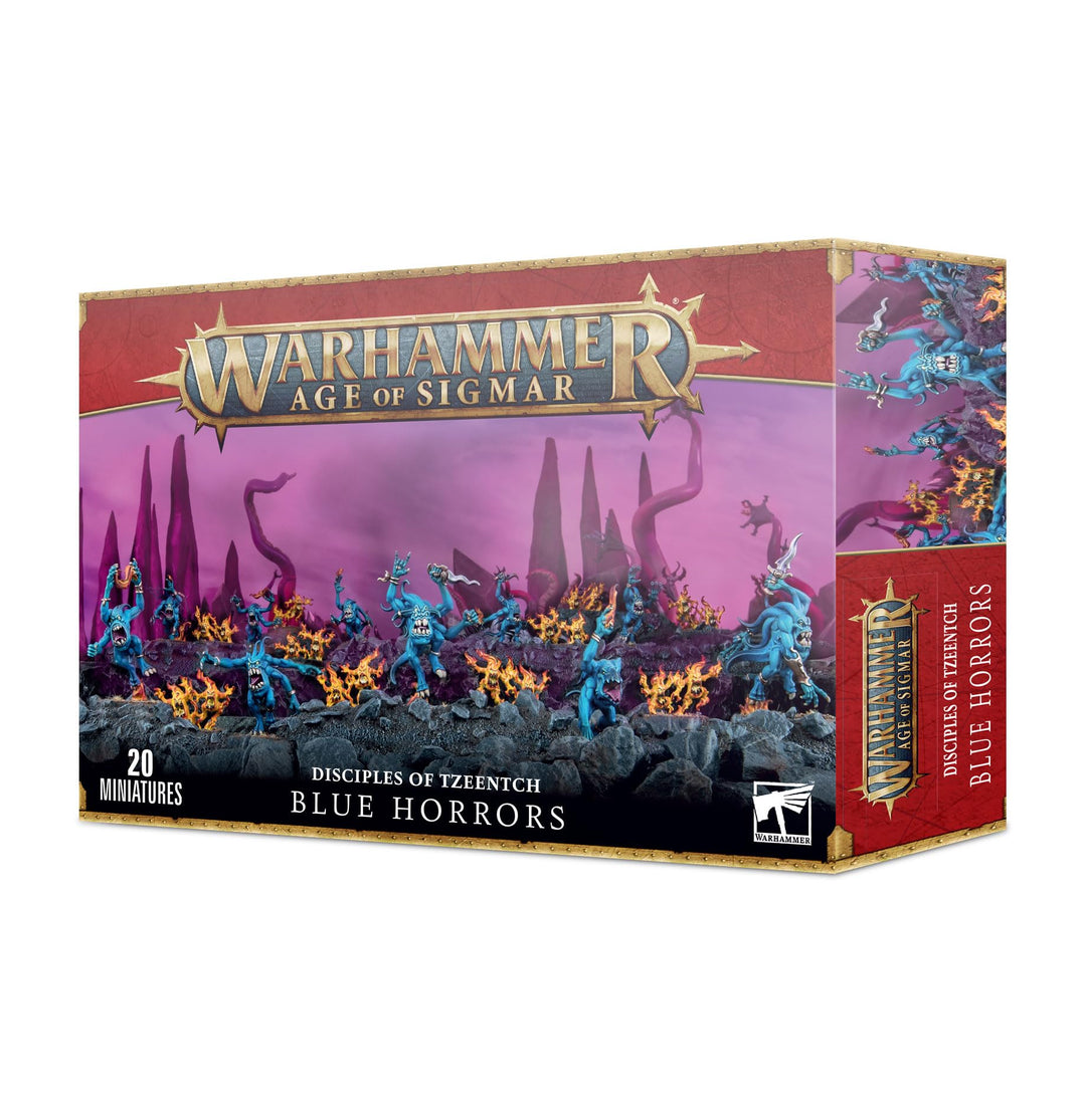 Warhammer+AoS+%26+40k+-+Chaos+Daemons+Horreurs+Bleu+et+Horreurs+Brimstone+de+Tzeentch