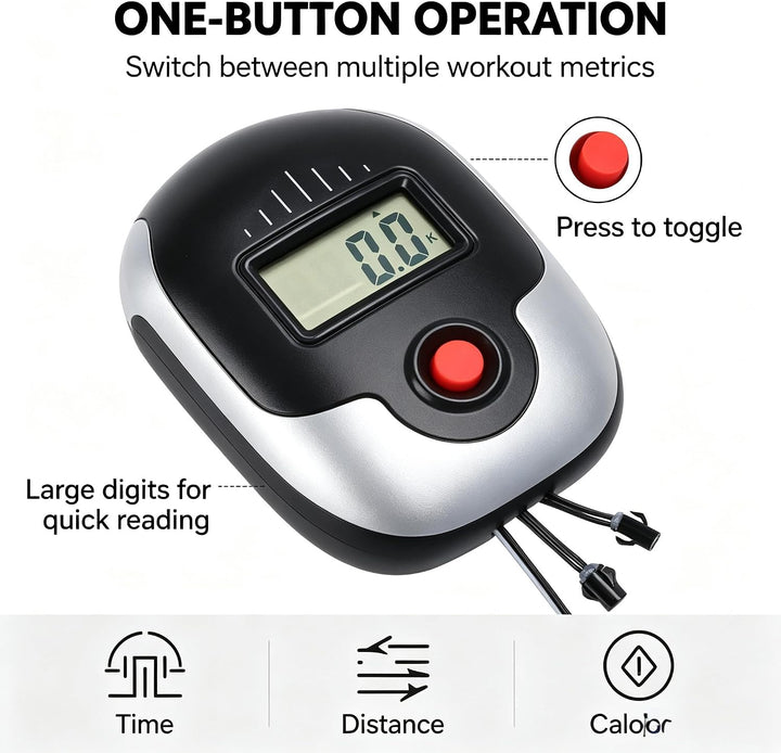 Heimtrainer Elektronisches Messgerät LED-Displays Heimtrainer LCD Monitor Tachometer Stationäre Fahr