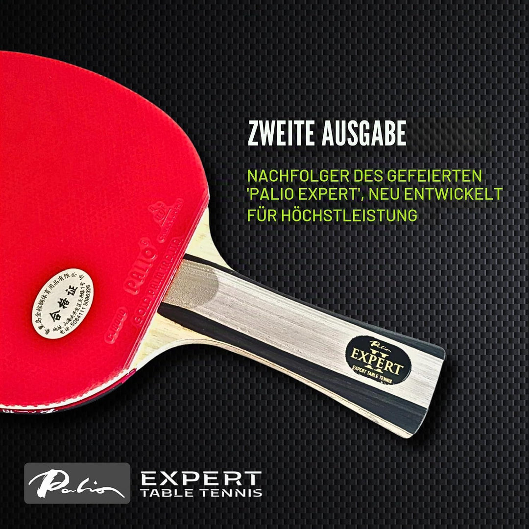 Palio Expert 2.0 Tischtennisschläger Mit Hülle