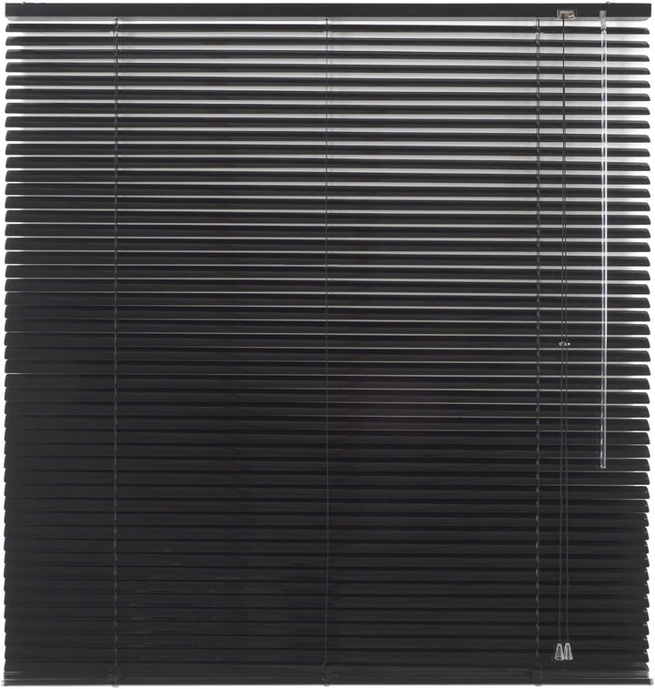 Liedeco | Aluminium-Jalousie | schwarz B180cm x H160cm, Schwarz