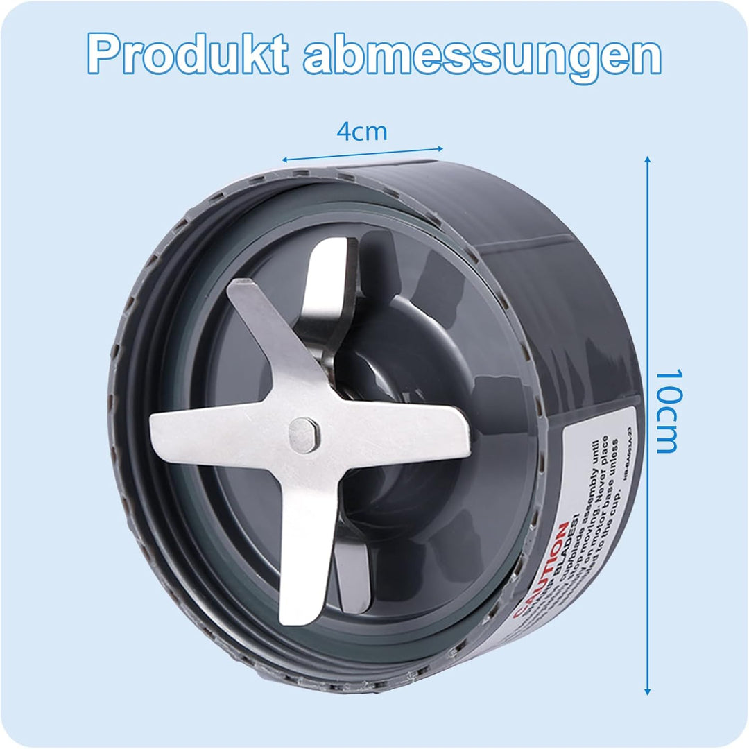 Ersatz Entsafter Klingen Ausgestattet mit einem Silikon-O-Ring,Fpassend Für Original Nutribullet 600