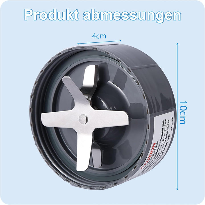 Ersatz Entsafter Klingen Ausgestattet mit einem Silikon-O-Ring,Fpassend Für Original Nutribullet 600