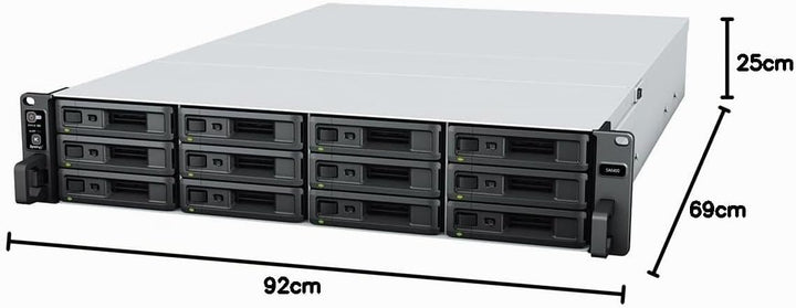 Synology SA6400 Rackstation, 12-Bay, 12-CORE, 32GB RAM