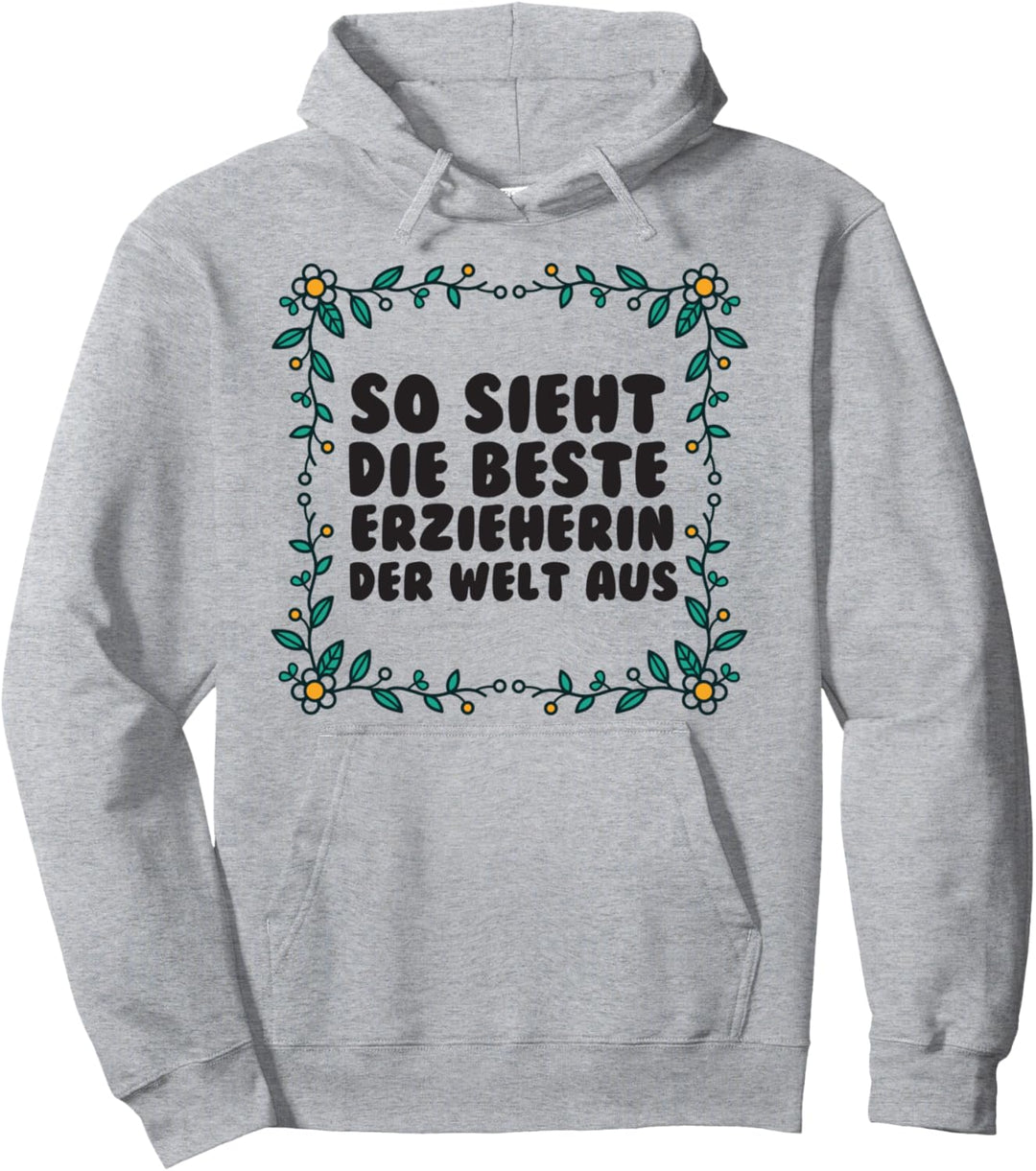 Erzieherin Grafik Geschenk Herz Geschenke Abschiedsgeschenk Pullover Hoodie