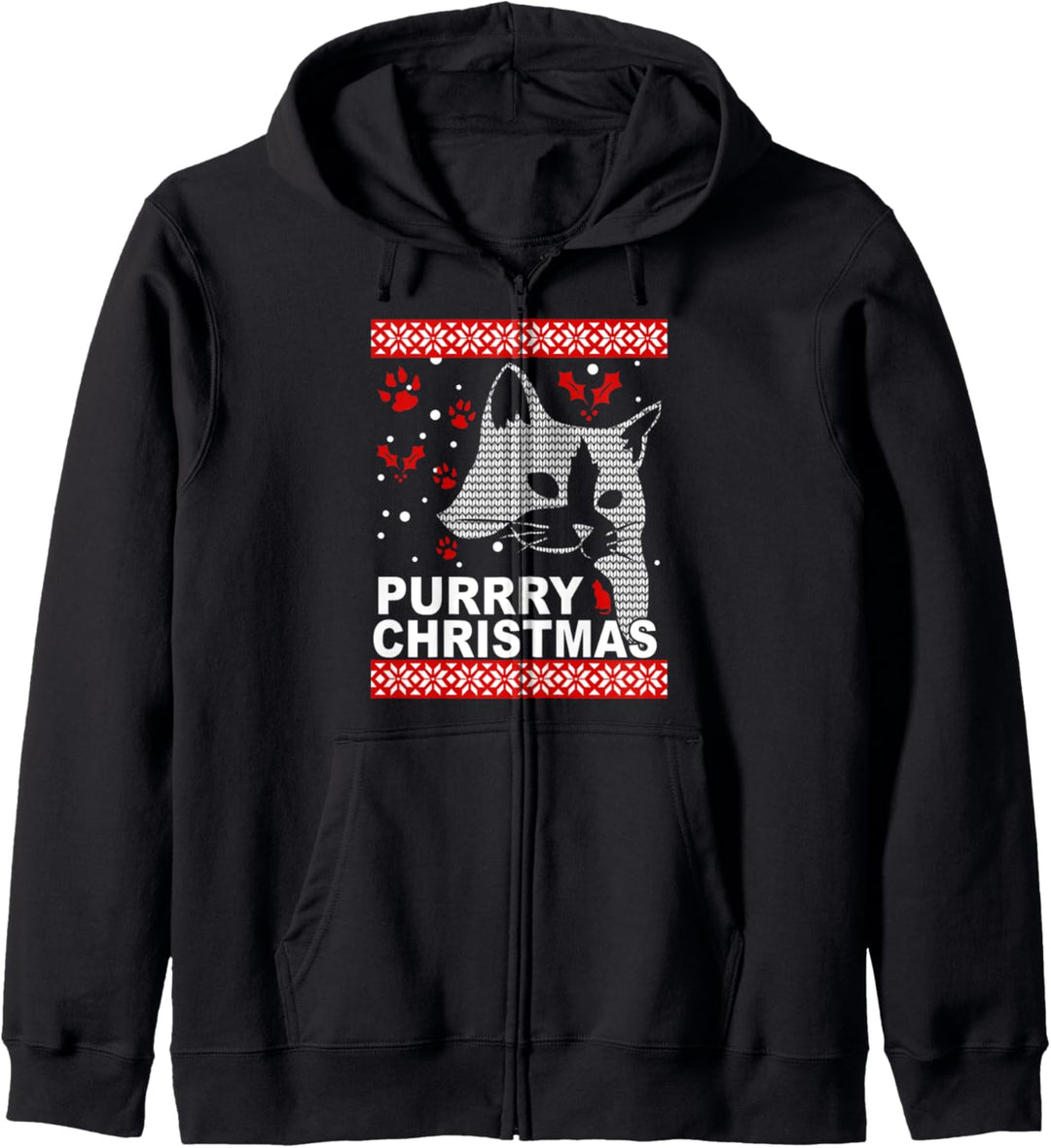Cat Meme Ugly Christmas Gift Kapuzenjacke